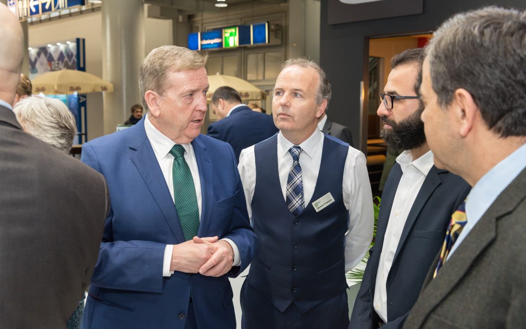 Minister Pat Breen and IFT